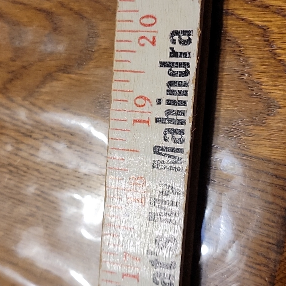 Vintage ruler yardstick